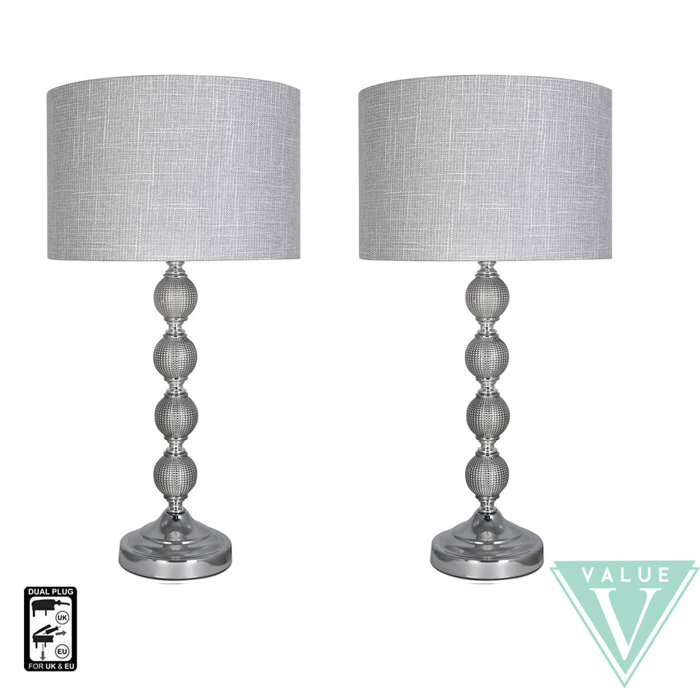 Ellerbee 54cm Table Lamp Set Turnpike Regal 45cm Table Lamp Astoria